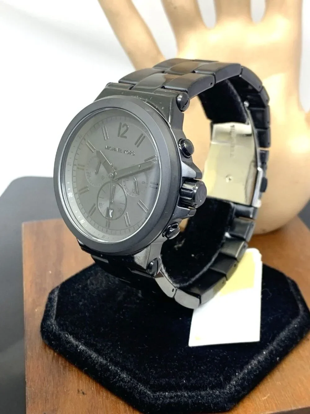 Michael Kors Men's Watch MK8279 Quartz Chronograph Black Dial Stainless Steel
